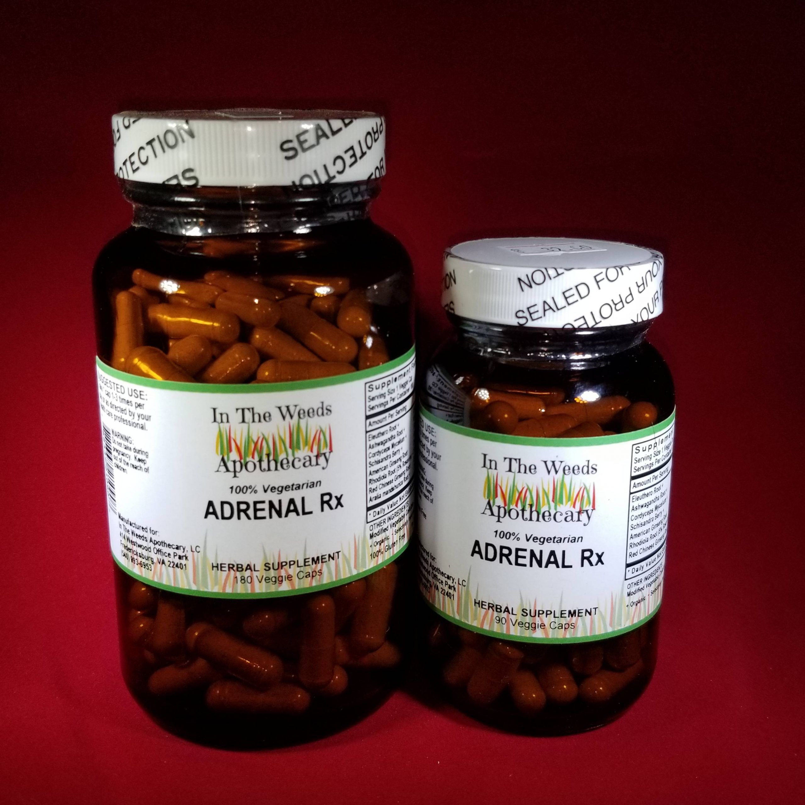 Adrenal Rx, Vegetarian Capsules