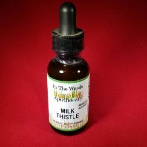 Milk Thistle/Milk Thistle Alcohol-FREE Liquid Extract, Organic Milk Thistle (Silybum marianum) Dried Seed Glycerite 1 oz