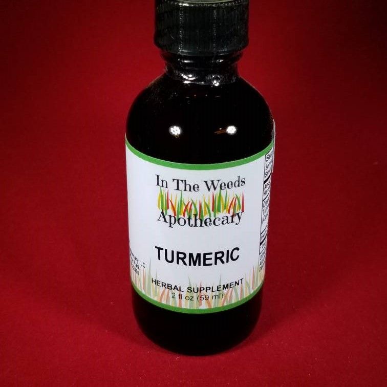 Turmeric (Curcuma longa) Liquid Extract Tincture 1 or 2 oz.