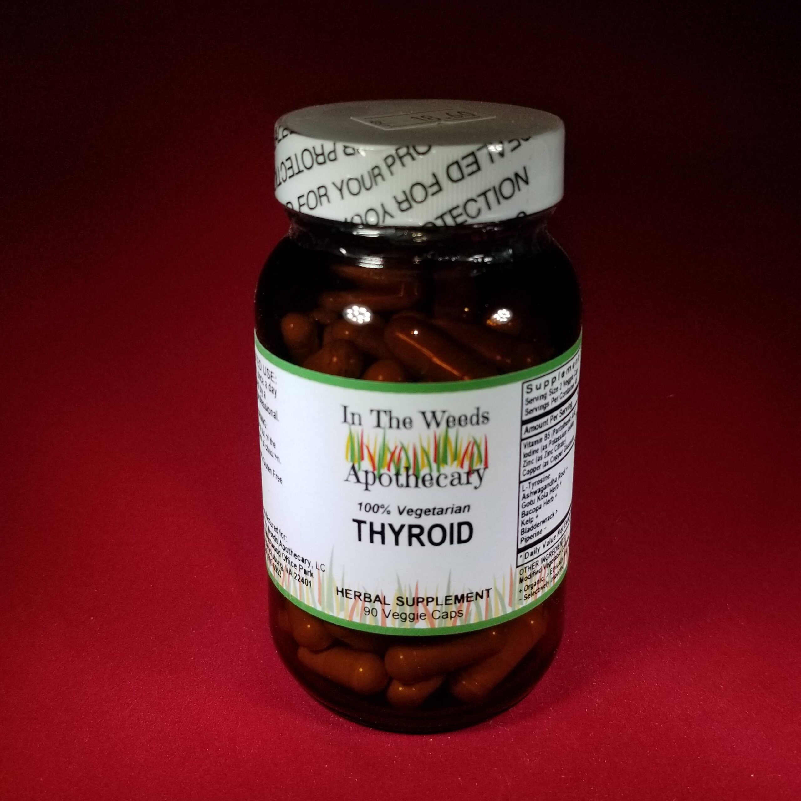 Thyroid, 90 Vegetarian Capsules