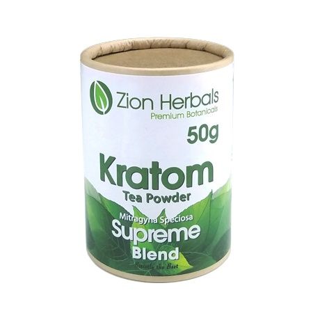 Zion Herbals  “Supreme Blend” Kratom Tea Powder