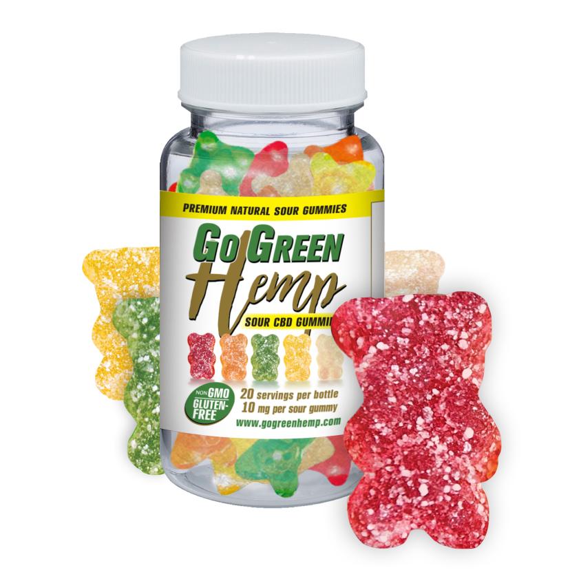 Sour CBD Gummy Bears